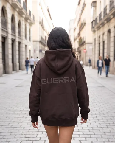 District Hoodie Brown