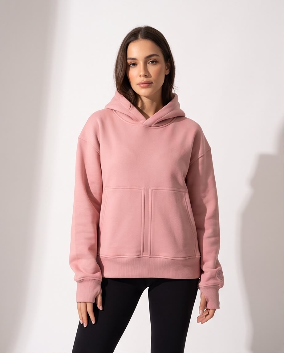 District Hoodie Pink