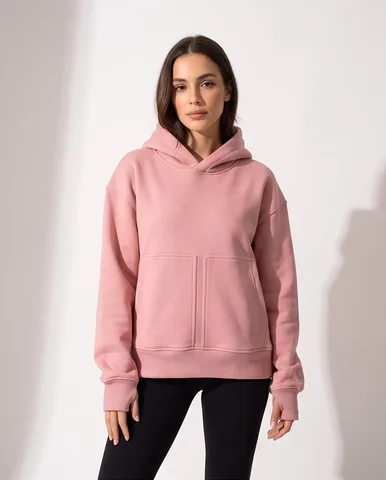 District Hoodie Pink