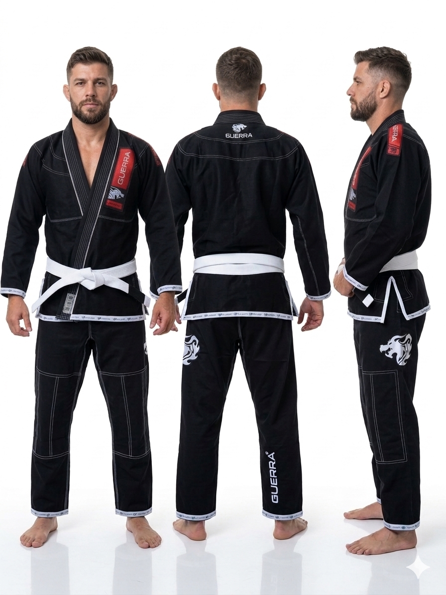 BJJ Gi Pro Series Black