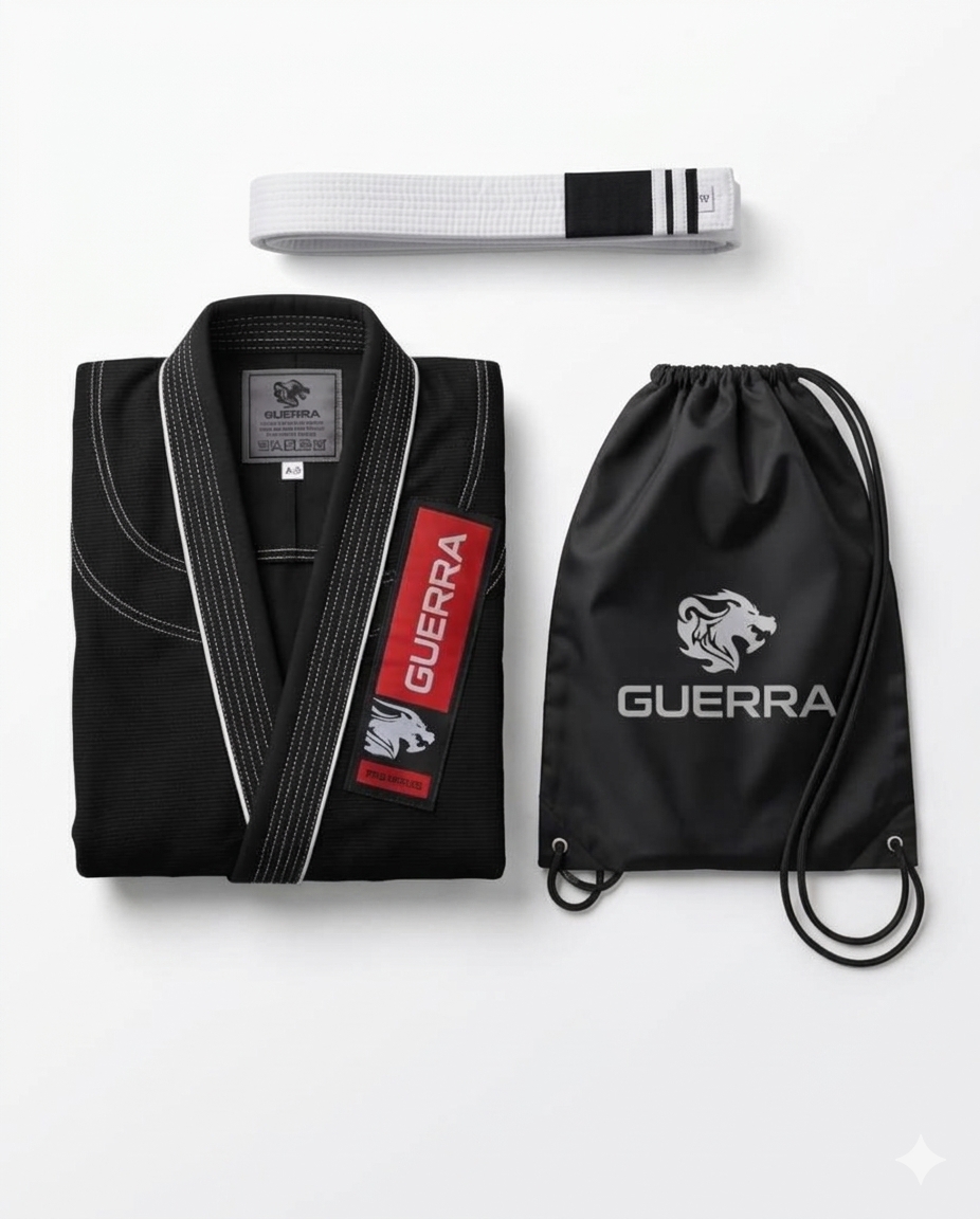 BJJ Gi Pro Series Black