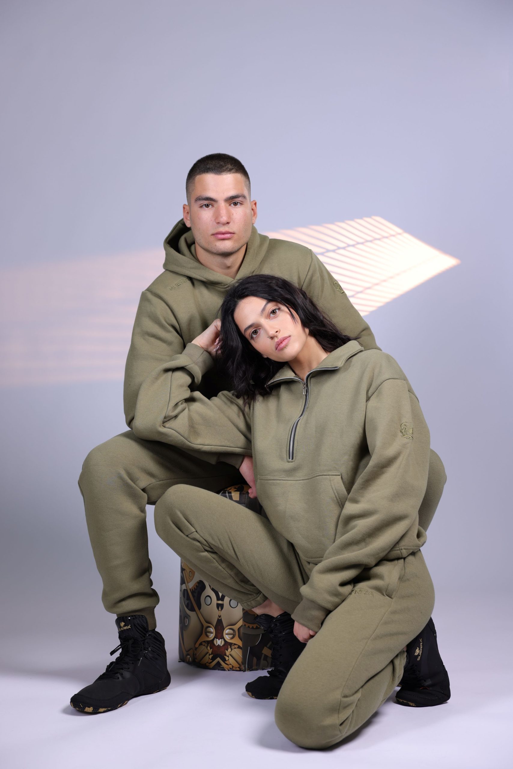 The Half-Zip Women Jogger Set