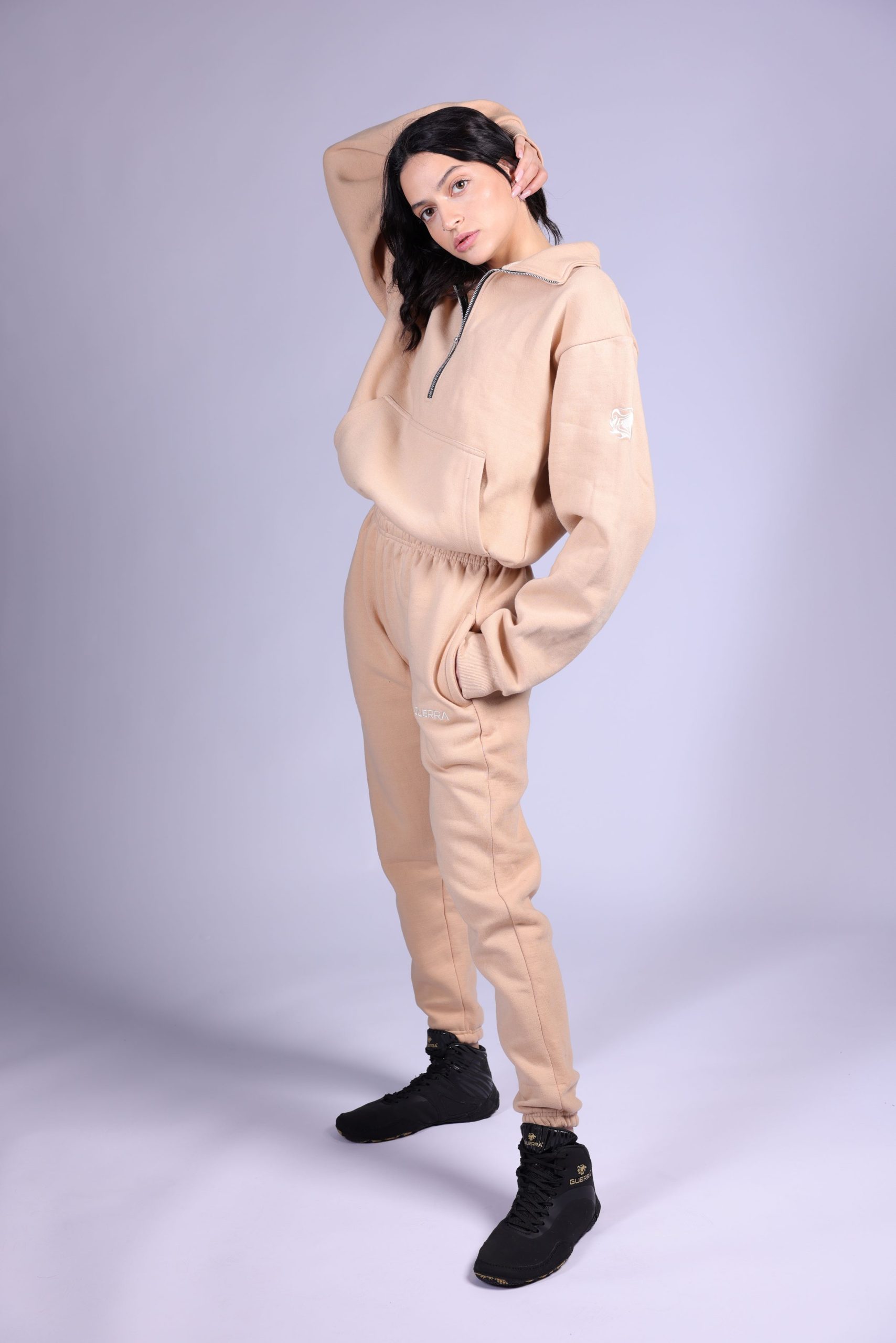 The Half-Zip Women Jogger Set