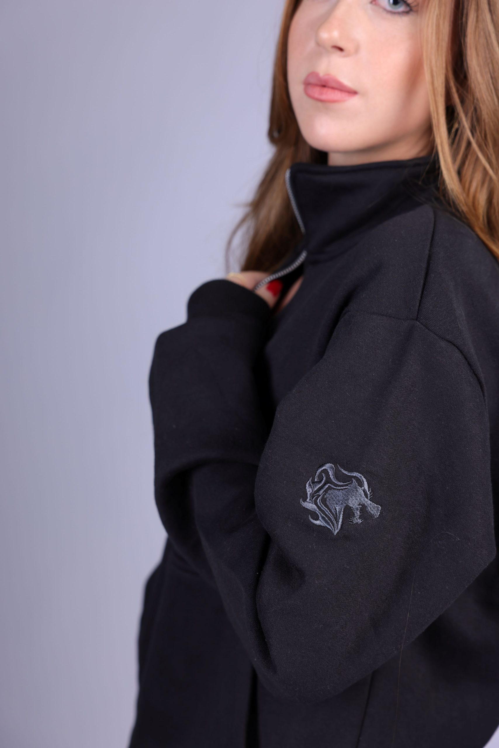 The Half-Zip Women Jogger Set