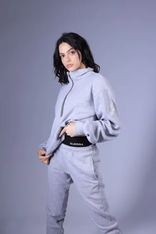 The Half-Zip Women Jogger Set