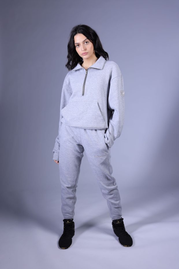The Half-Zip Women Jogger Set - Image 4