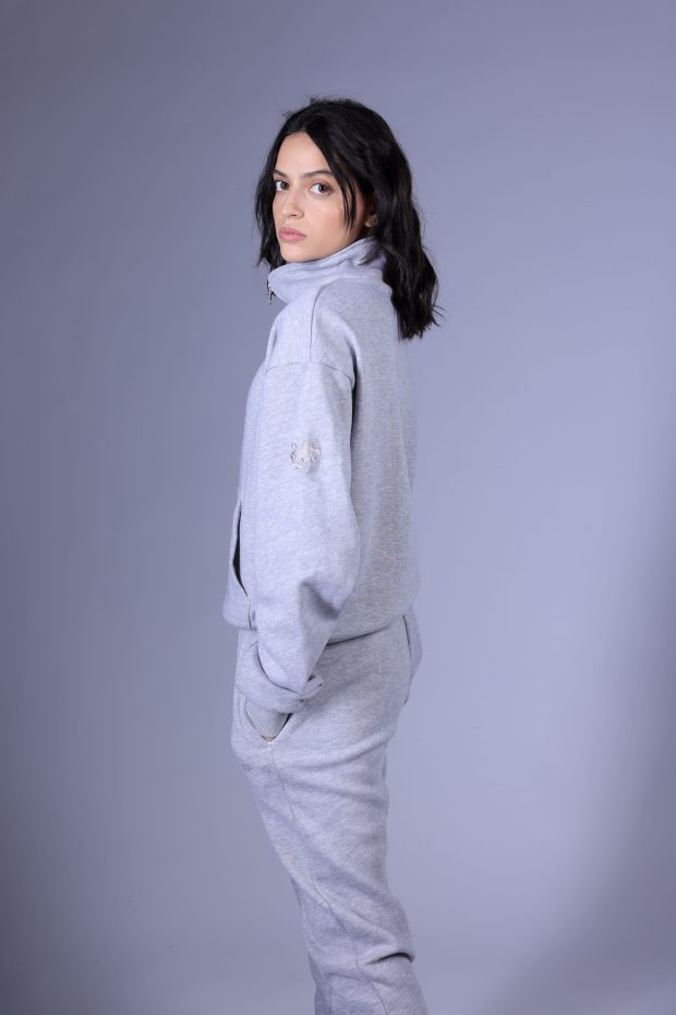 The Half-Zip Women Jogger Set - Image 3