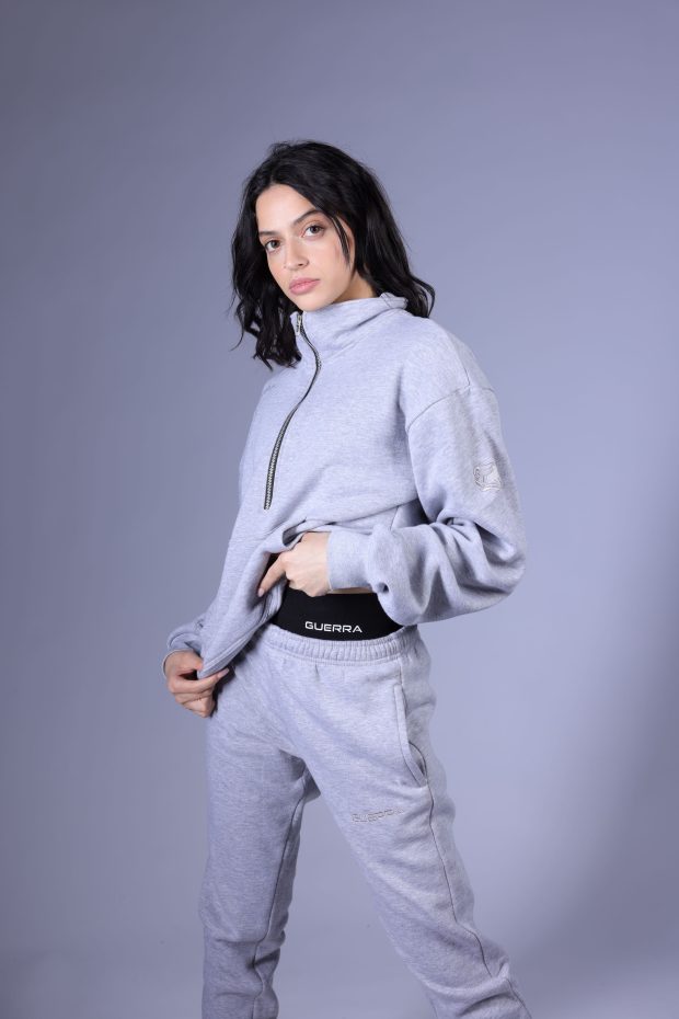The Half-Zip Women Jogger Set - Image 2
