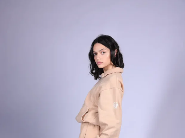 Half Zipper Hoodie Women - Image 5