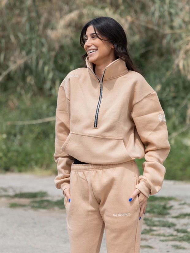 Half Zipper Hoodie Women - Image 8