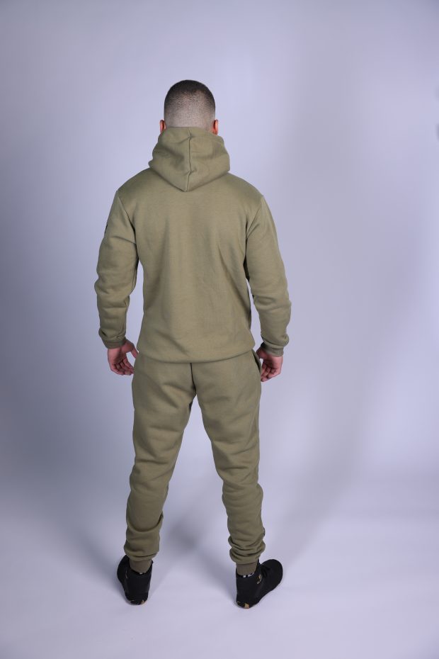The Relaxed Jogger Hoodie & Pants Set (Men) Green - Image 5